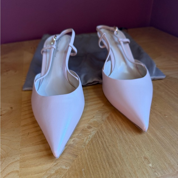 Gianvito Rossi ascent 55 sling back pump SZ 40 nude - Picture 13 of 15